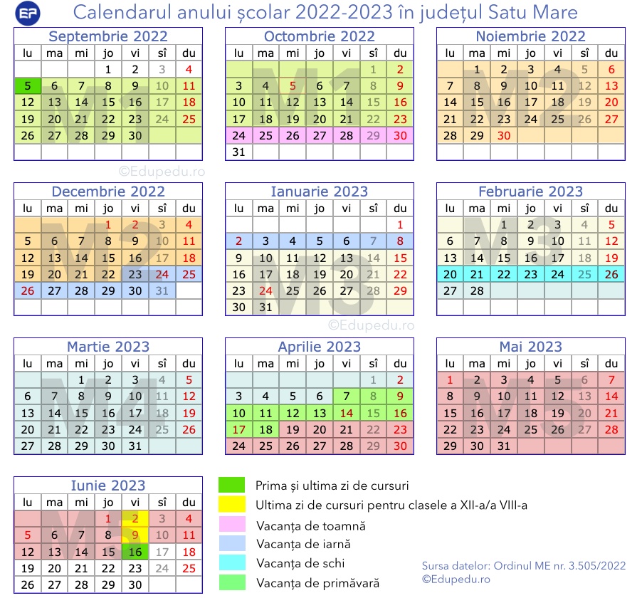 Calendar An Scolar 2023 Si 2023 Get Calendar 2023 Update IMAGESEE